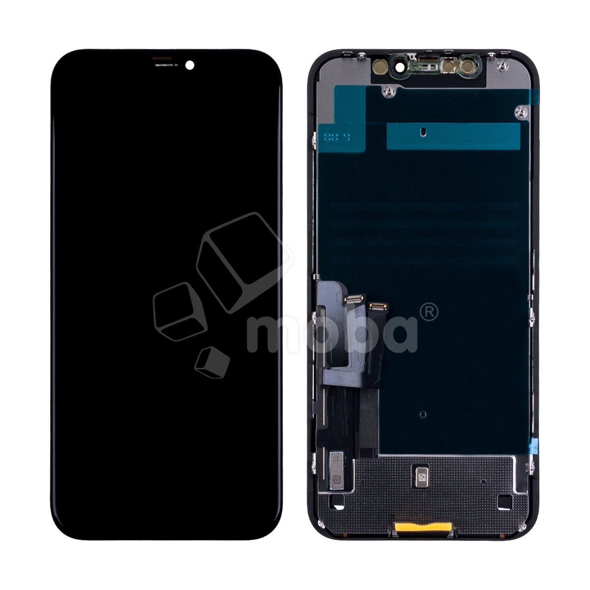 Дисплей для iPhone 11 (A2221) в сборе с тачскрином Черный - Премиум (площадка под IC)
